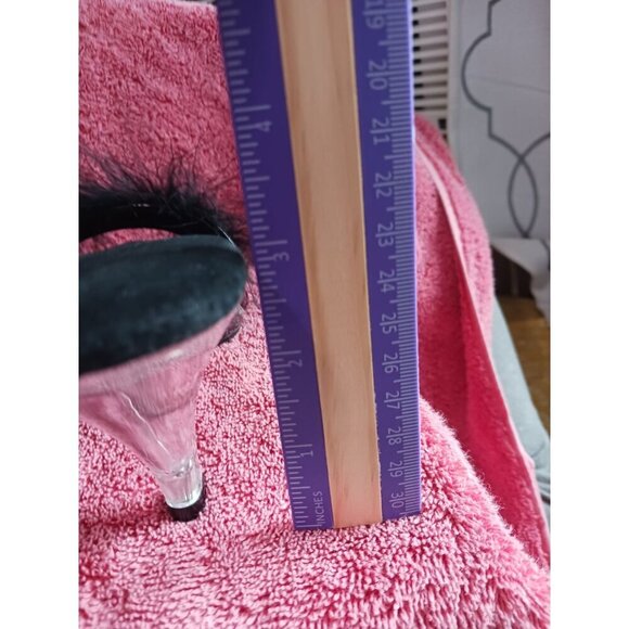 Ellie Black shoes 305 Sasha Dress Sandal Faux Fur size 10 - Picture 9 of 9